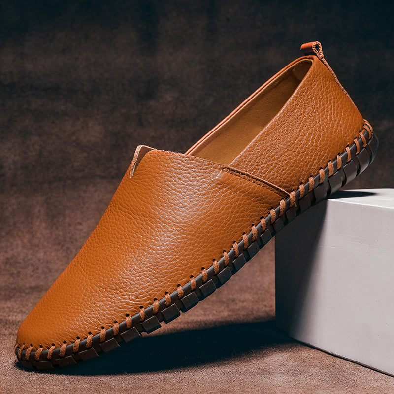 Genuine Leather Loafers | Italian Classic Slip-On Shoes | Viretti Milano