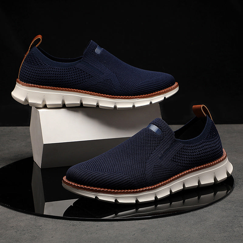 Mesh Slip-On Shoes | Breathable Lightweight Casual Footwear | Viretti Milano