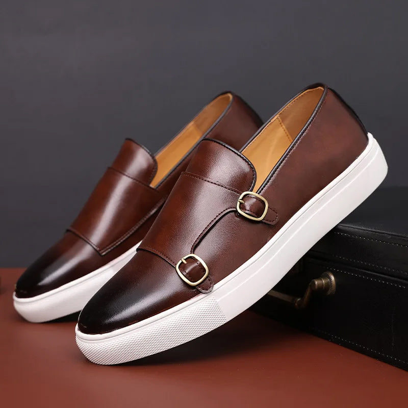 Italian Leather Loafers - Classic Men's Dress Shoes | Viretti Milano