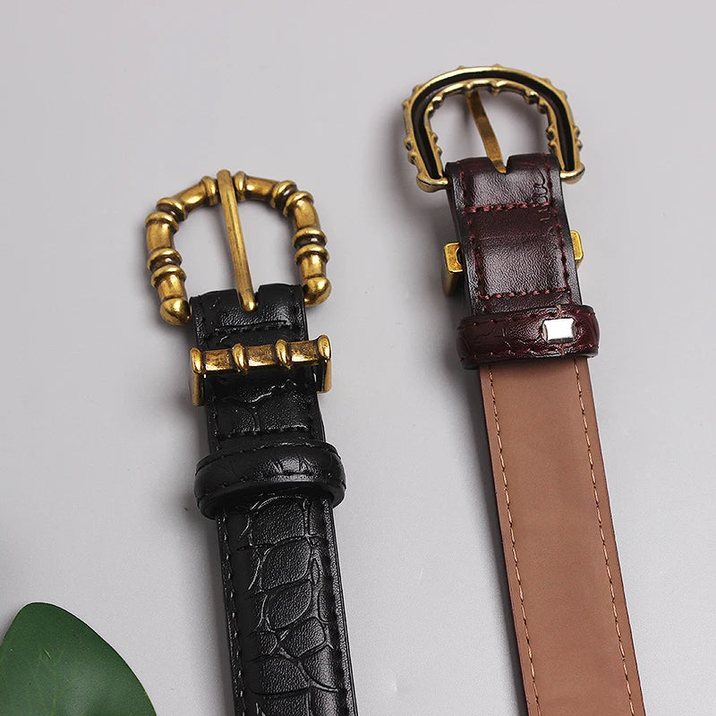 Luce d’Oro Belt – Leather Luxury