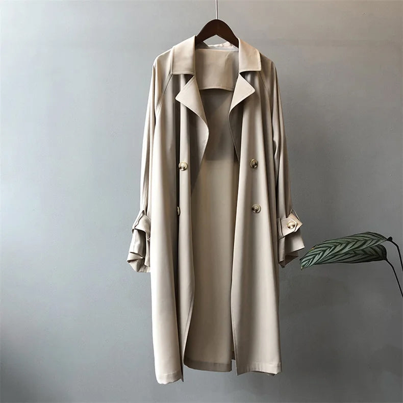 Paris Muse Trench Coat Elegant