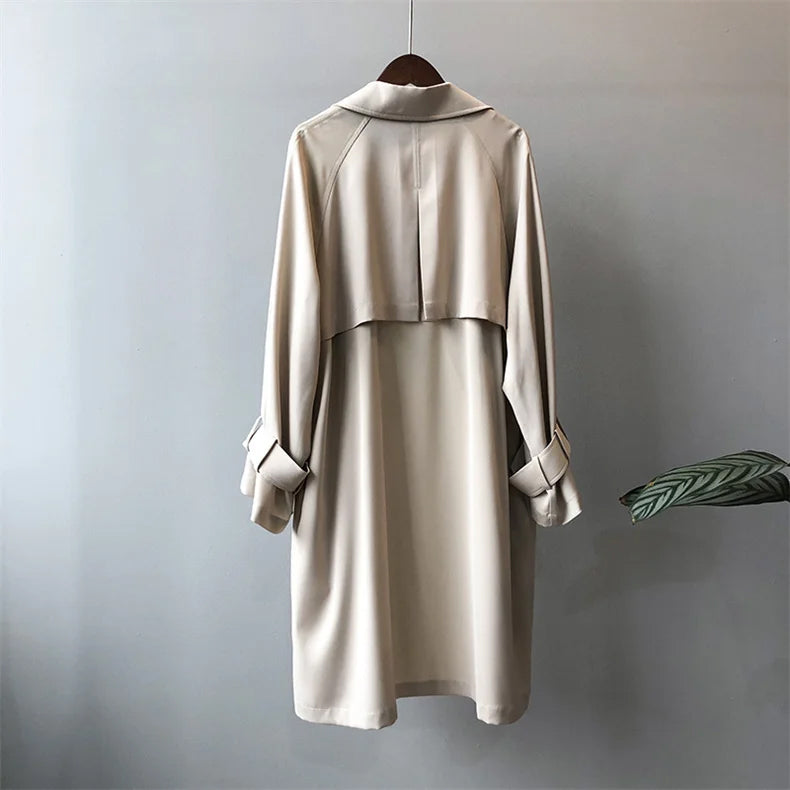 Paris Muse Trench Coat Elegant
