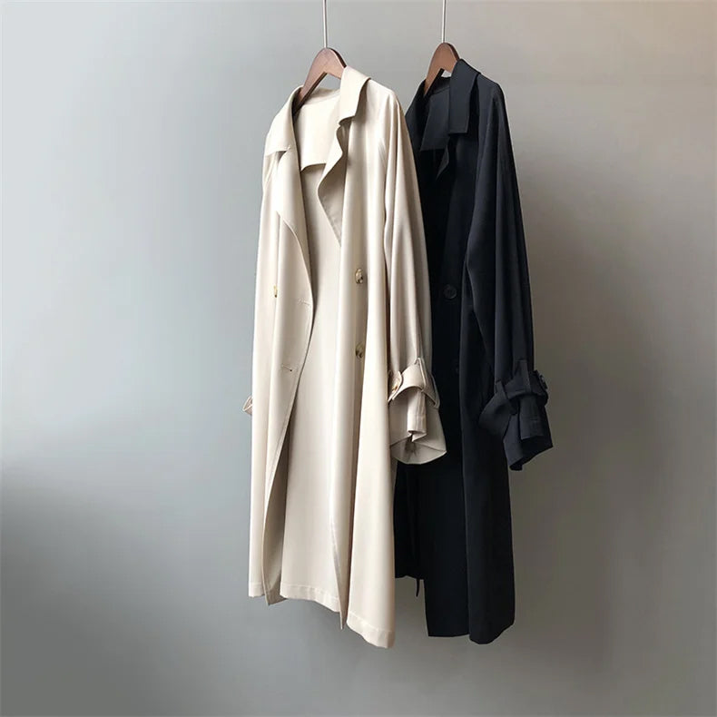 Paris Muse Trench Coat Elegant
