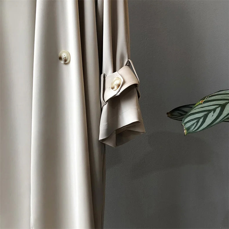 Paris Muse Trench Coat Elegant