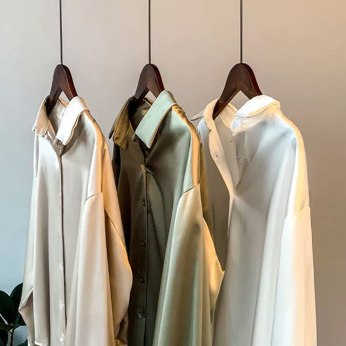 Seraphine Glow Shirt - Luxury Silk