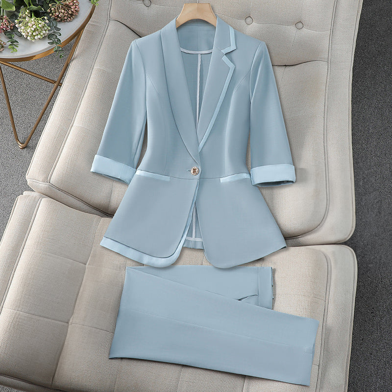 Formal Blazer Set – Tailored Women's Suit