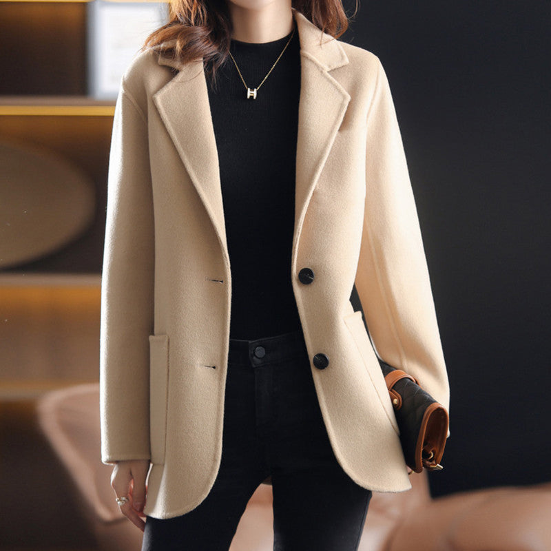Wool Blend Coat – Luxury Overcoat