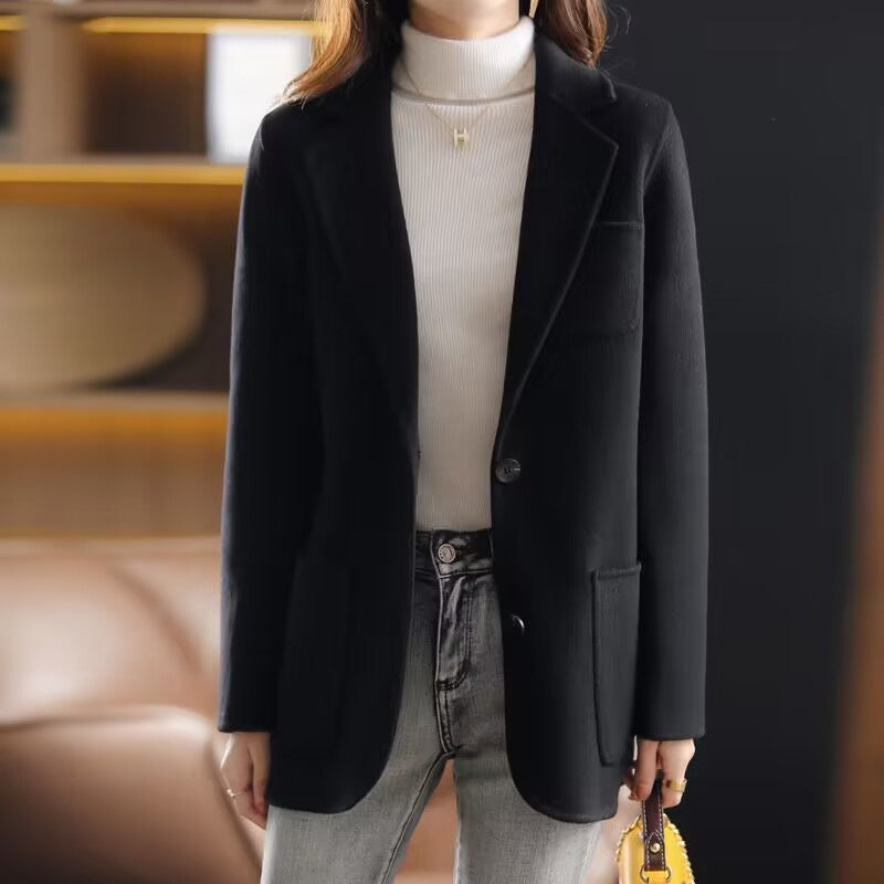 Wool Blend Coat – Luxury Overcoat