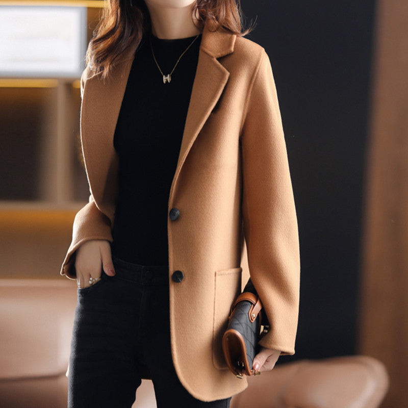 Wool Blend Coat – Luxury Overcoat