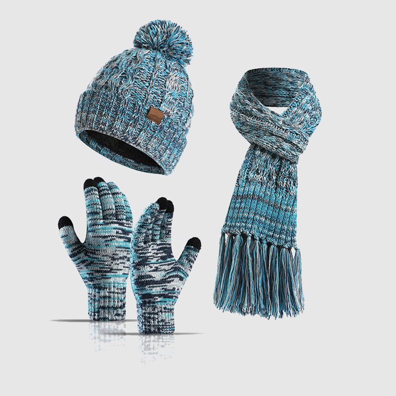 Winter Hat Scarf Gloves – Cozy Knitted Set