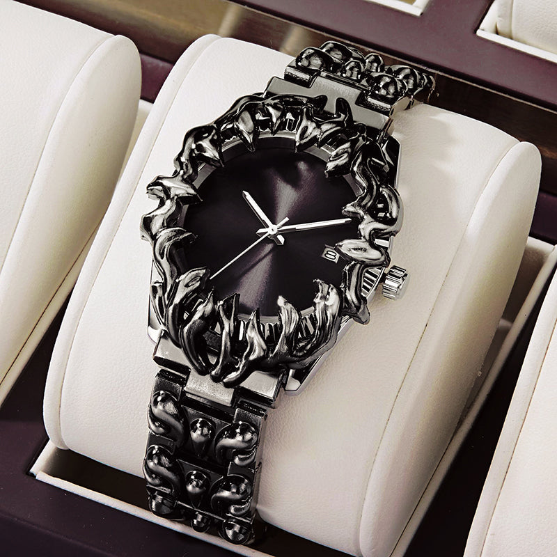 Statement Watch | Sculptural Stainless Steel