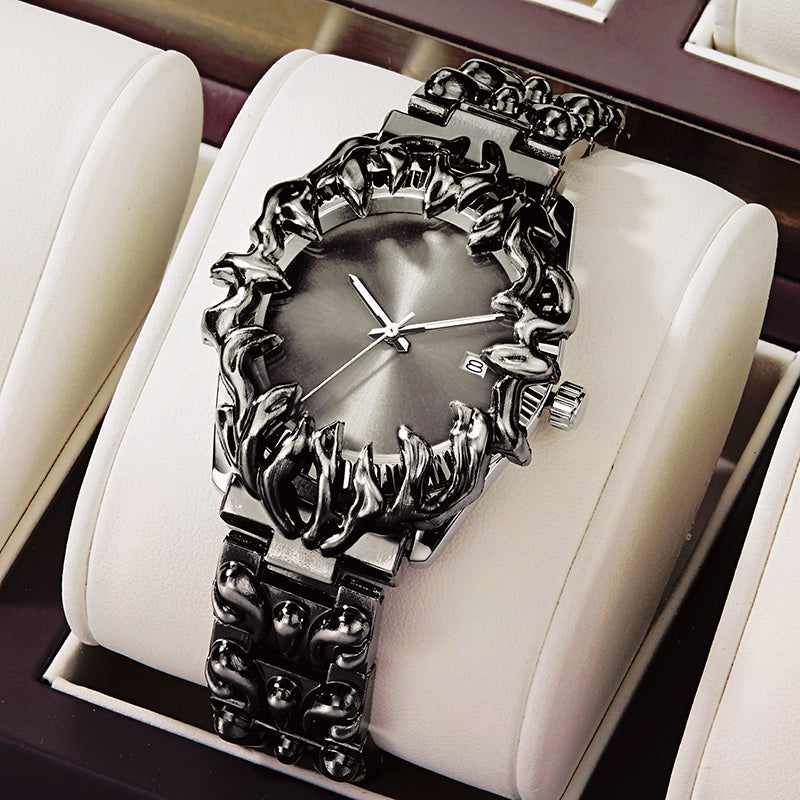 Statement Watch | Sculptural Stainless Steel