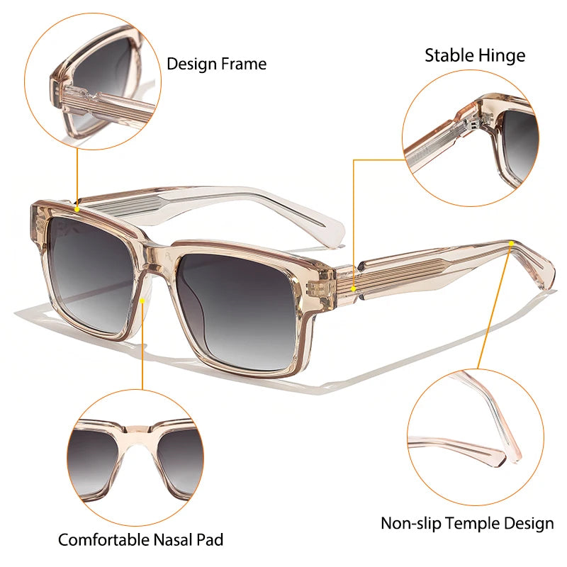 Urban Edge Sunglasses | Bold Square Design