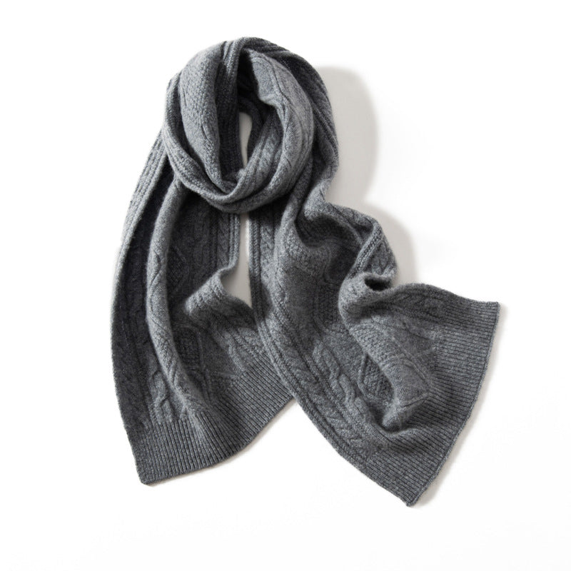 Cashmere Scarf – Cozy Knit Wrap