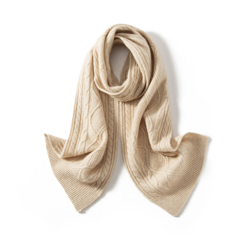 Cashmere Scarf – Cozy Knit Wrap