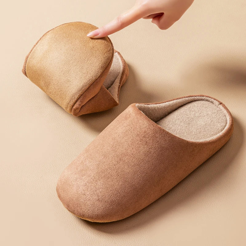 Women's Cozy Slippers - Plush Indoor Shoes
