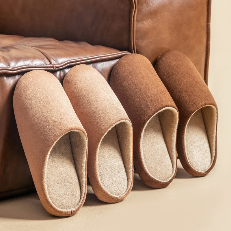 Women's Cozy Slippers - Plush Indoor Shoes