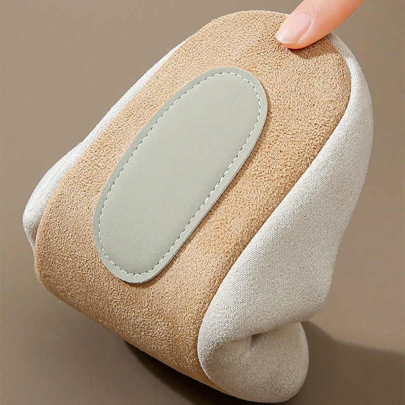 Women's Faux Suede Slippers - Plush Lined Comfort