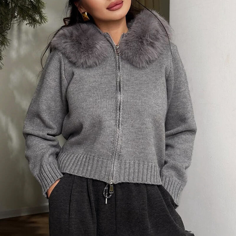 Women's Hooded Cardigan Cozy Winter Layer