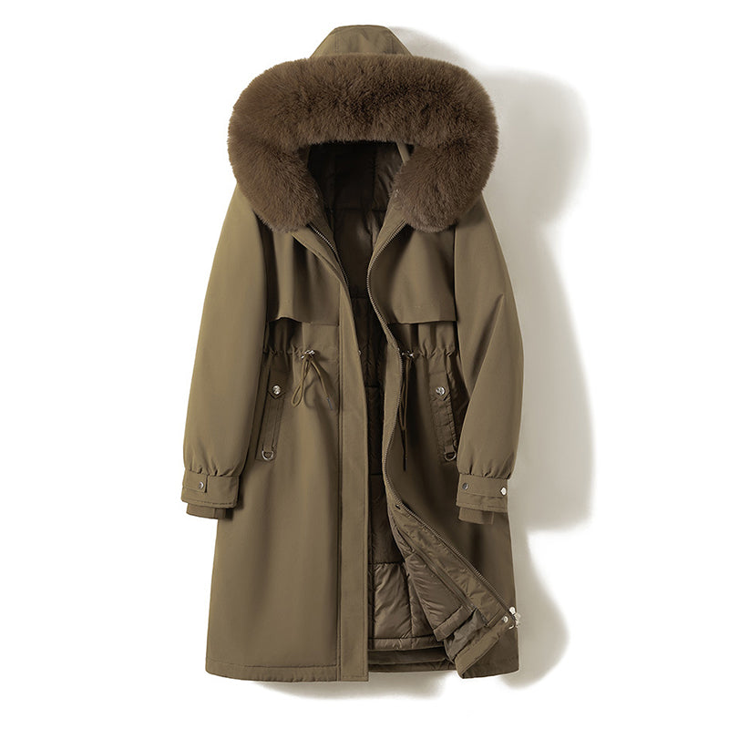 Women's Long Parka – Removable Inner Liner