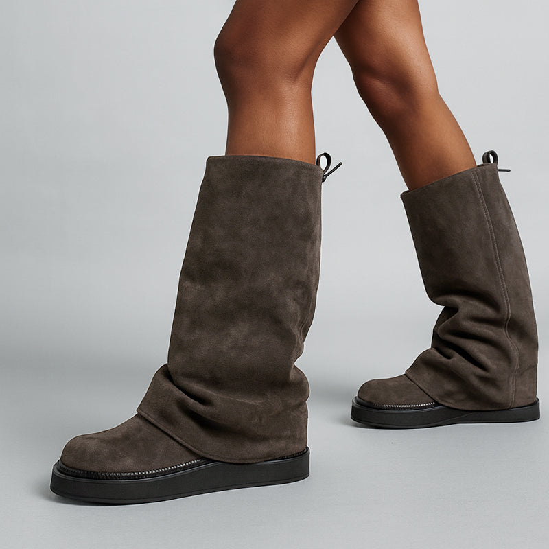 Women's Slouch Boots – Wide Shaft