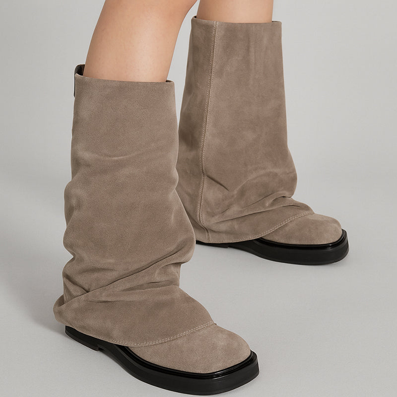 Women's Slouch Boots – Wide Shaft