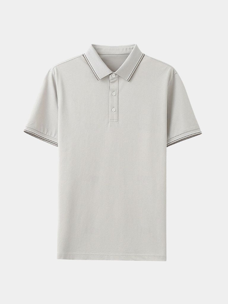 Azure Polo Shirt Classic Elegance