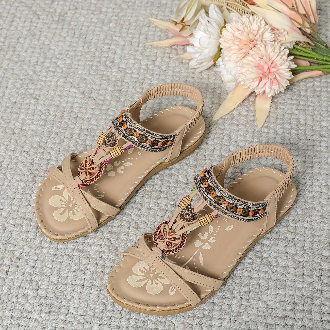 Boho Flat Sandals – Viretti Milano