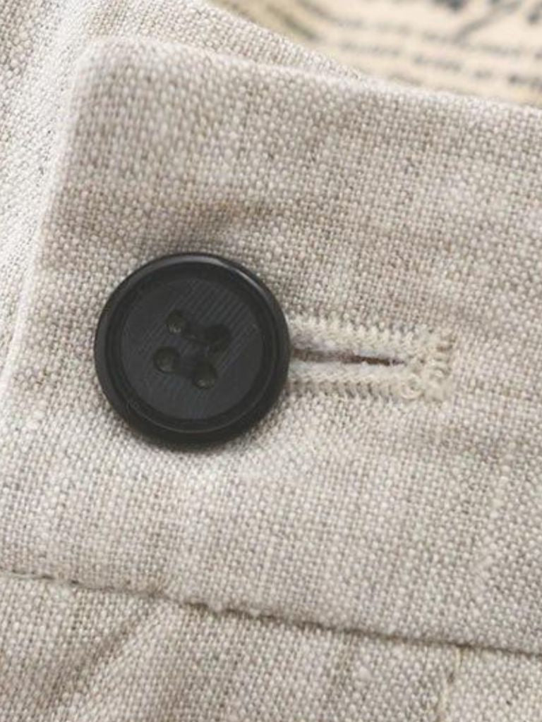 Linen Shorts - Bleu Horizon