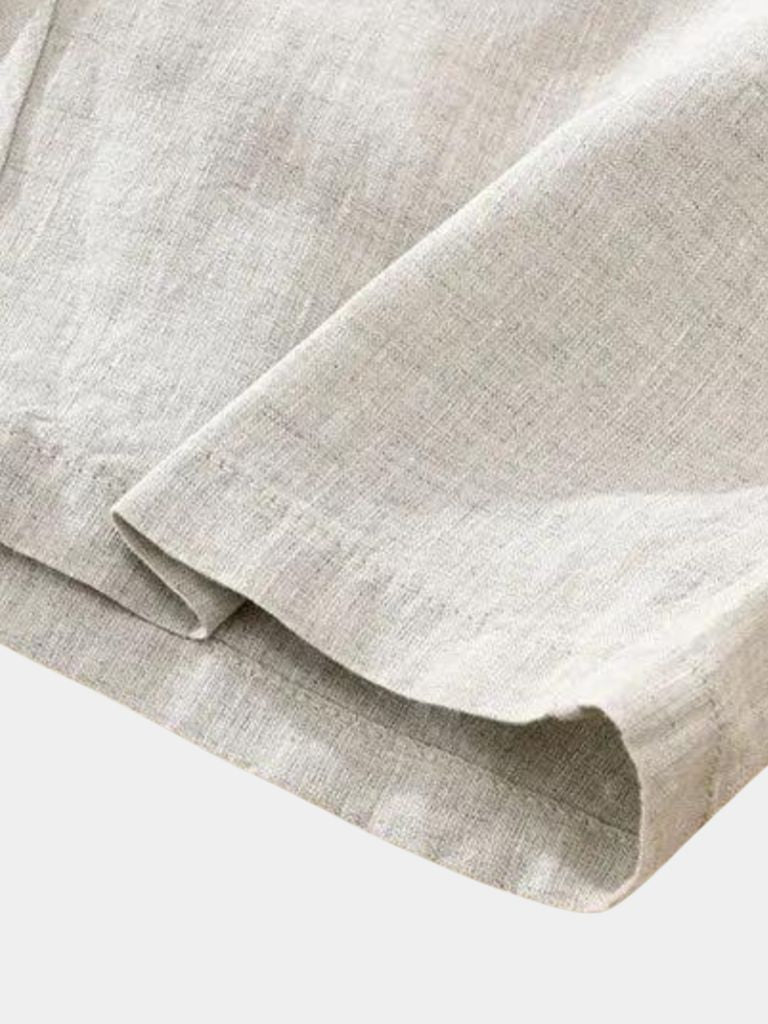 Linen Shorts - Bleu Horizon