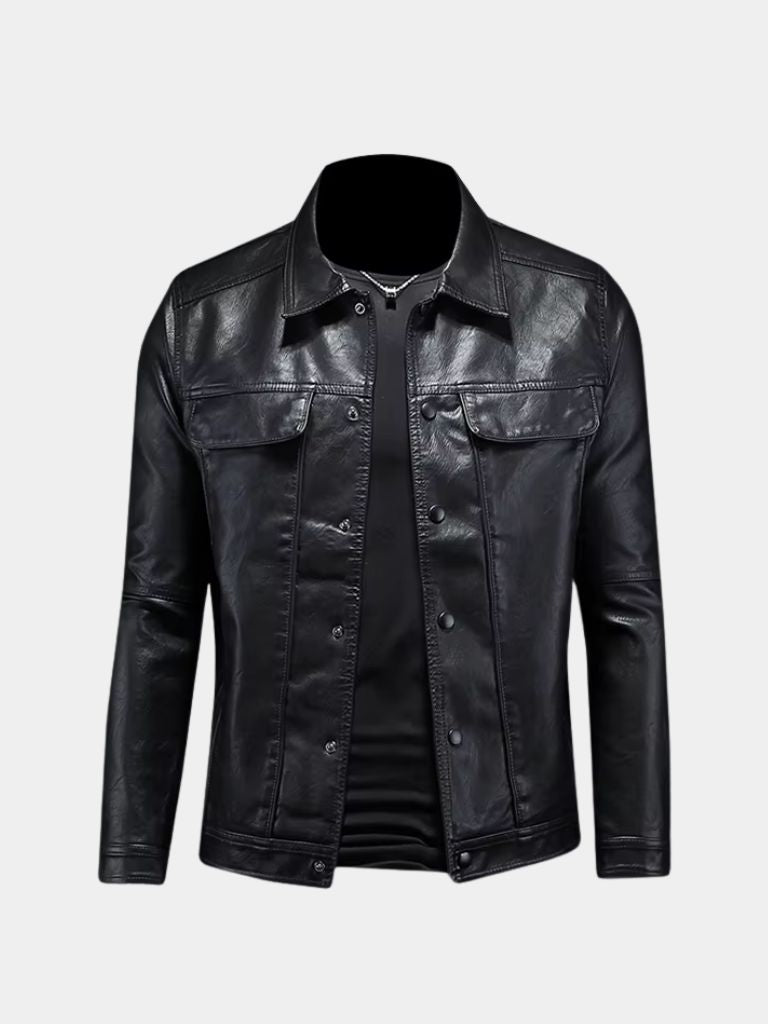 Bronze Leather Jacket | Premium Italian Style