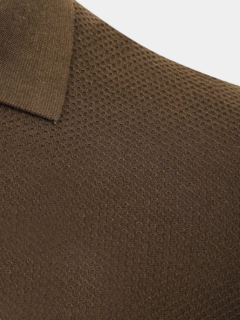 Brown Polo Shirt Classic Style