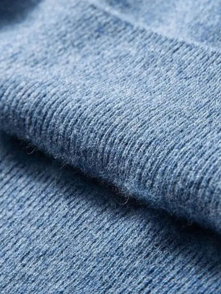 Cashmere V-Neck Sweater | Luxury Wool Blend