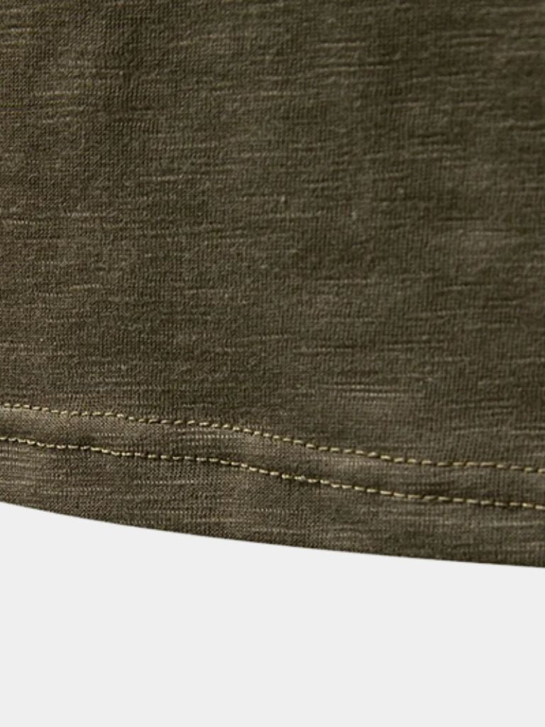 Long Sleeve Henley Premium Shirt