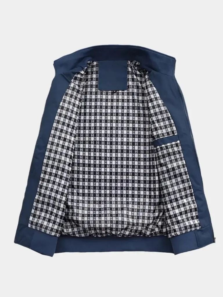 Casual Bomber Jacket – Tailored Italian Style