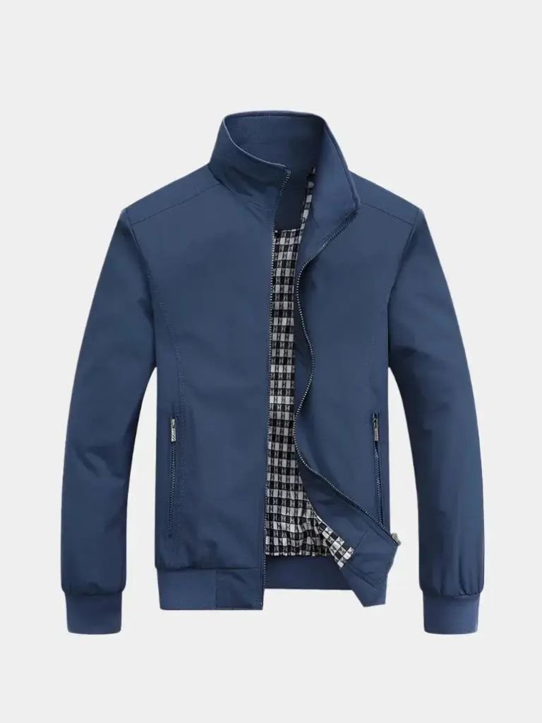 Casual Bomber Jacket – Tailored Italian Style