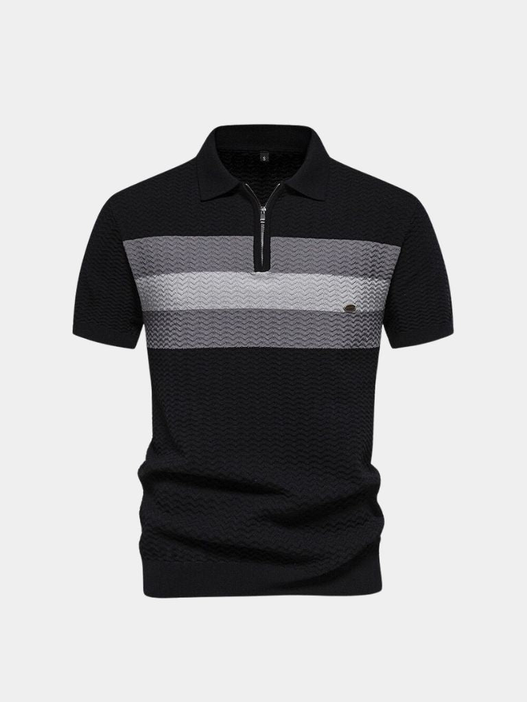 Quarter Zip Polo Classic Fit