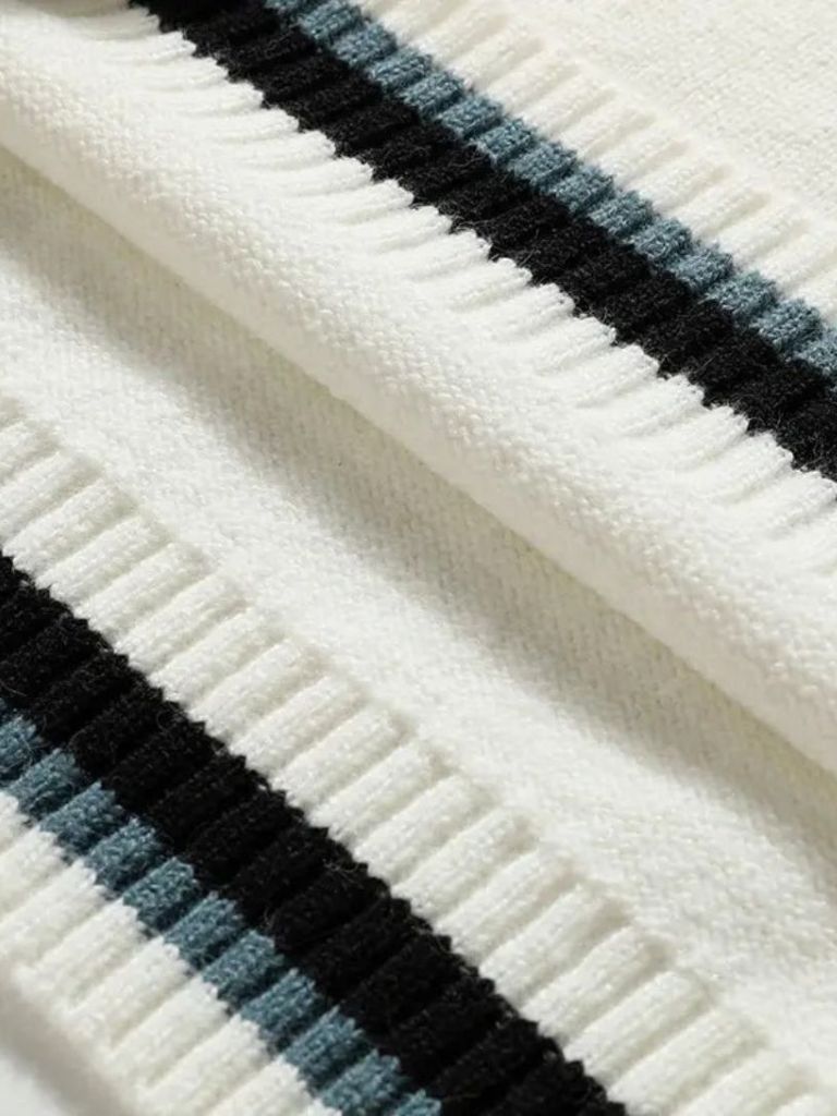 Classic V-Neck Sweater – Luxury Knitwear Pullover