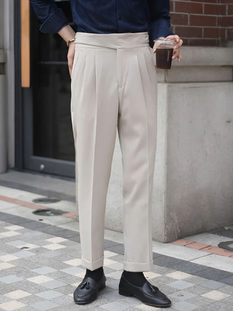 Corduroy Trousers | Tailored Elegant Pants