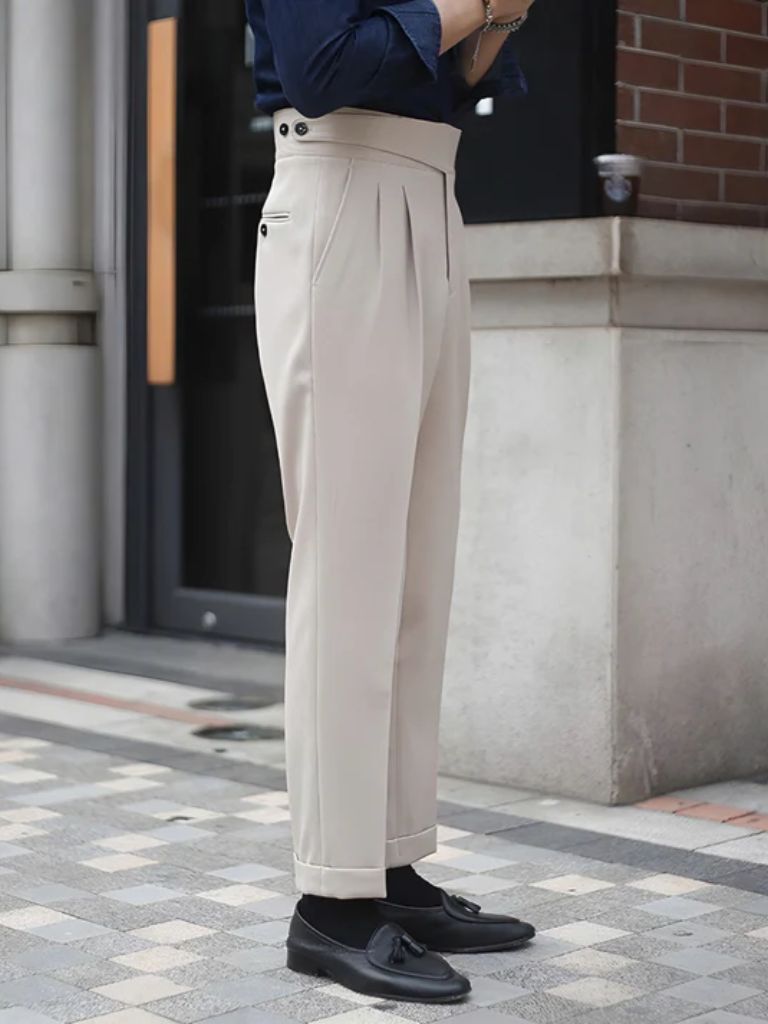 Corduroy Trousers | Tailored Elegant Pants