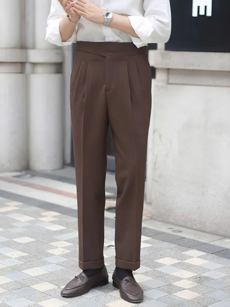 Corduroy Trousers | Tailored Elegant Pants
