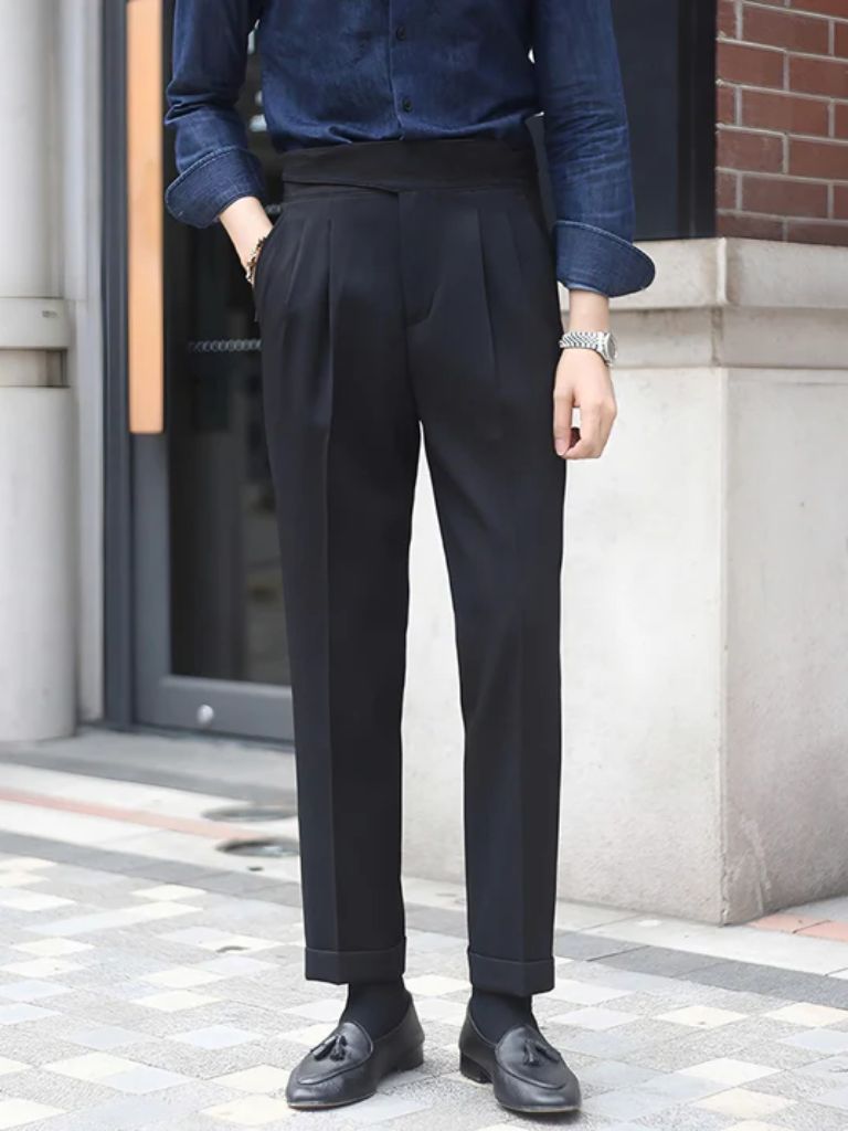 Corduroy Trousers | Tailored Elegant Pants