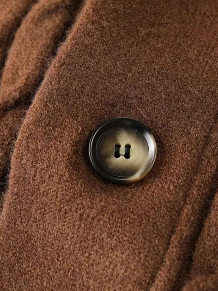 Cozy Classic Cardigan – Elegant Cross Pattern Knitwear