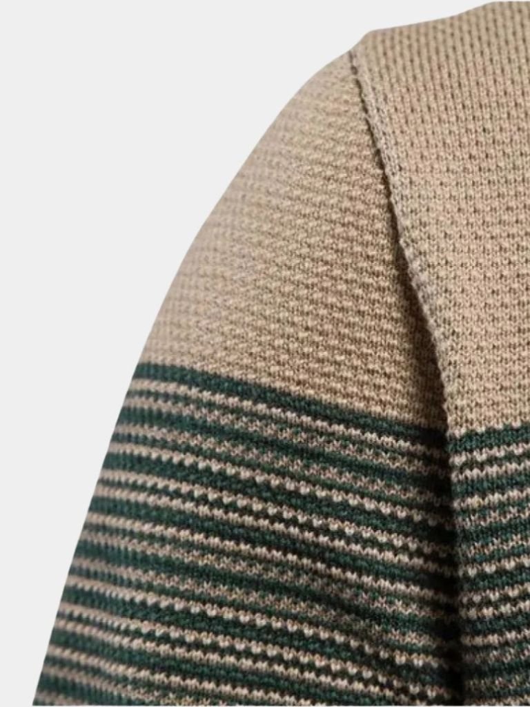 Men's Crew Neck Sweater - Cotton Pullover