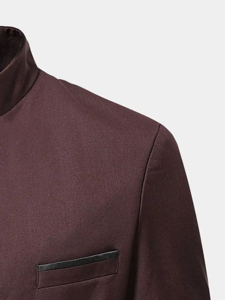 Elegant Collar Jacket | Sophisticated Wear