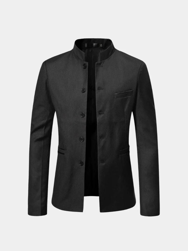 Elegant Collar Jacket | Sophisticated Wear