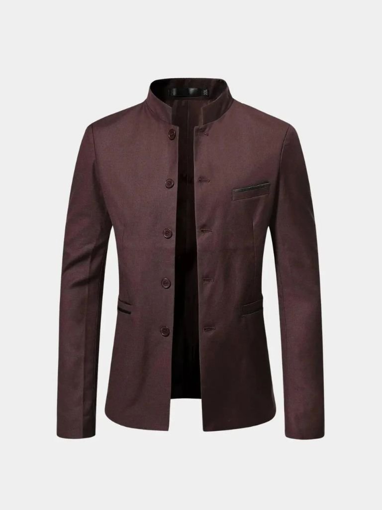 Elegant Collar Jacket | Sophisticated Wear