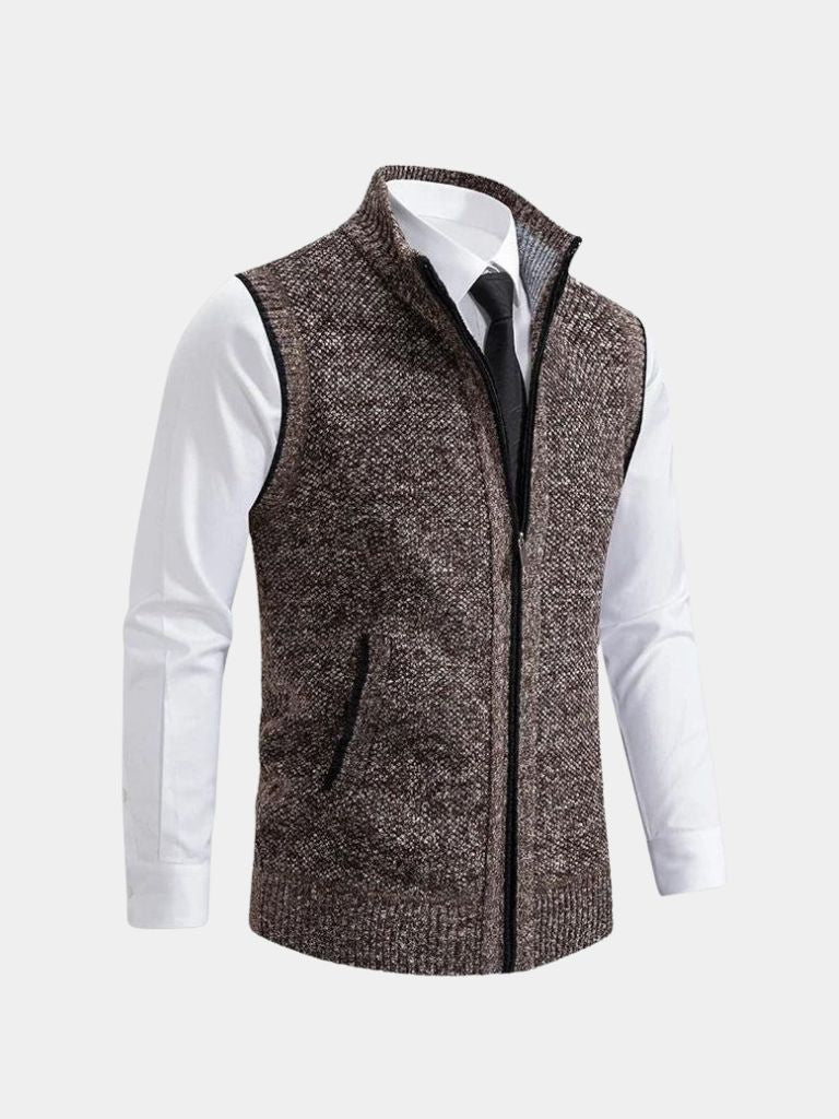 Elegant Gilet Full Zip – Soft Fleece Vest