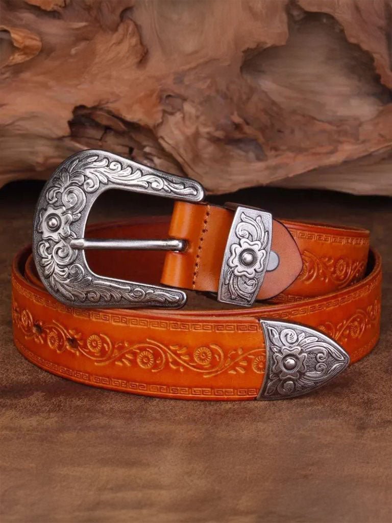 Elegant Leather Belt - Sophisticated Strap