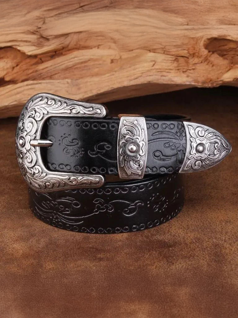 Elegant Leather Belt - Sophisticated Strap